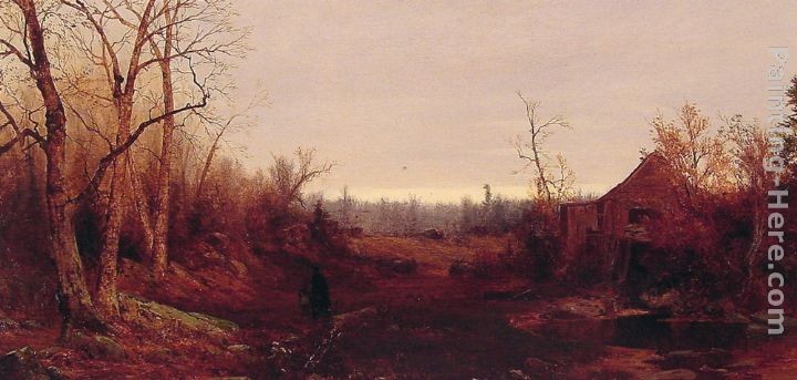 Jervis McEntee November day, 1863